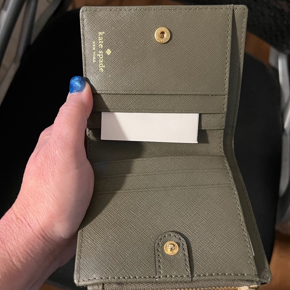KATE SPADE Cameron Street Adalyn Small Wallet - OLIVE - Picture 5 of 6